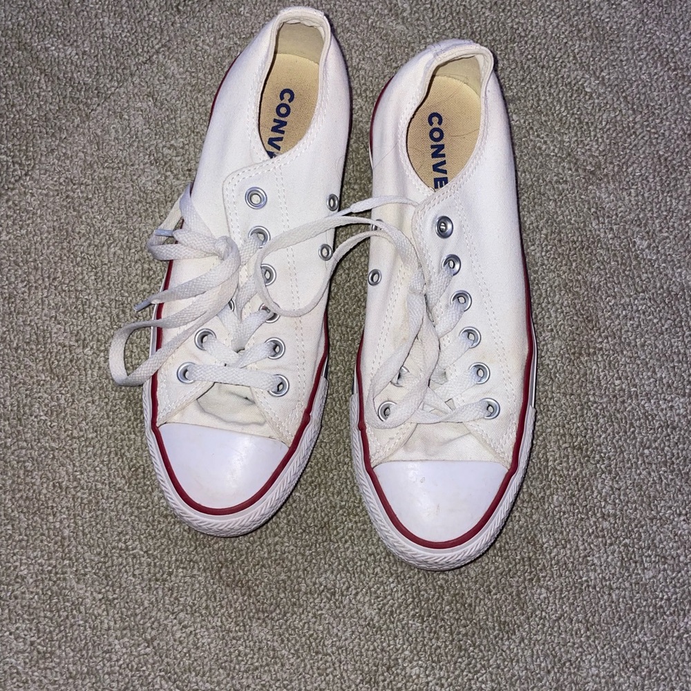 White Short Converse